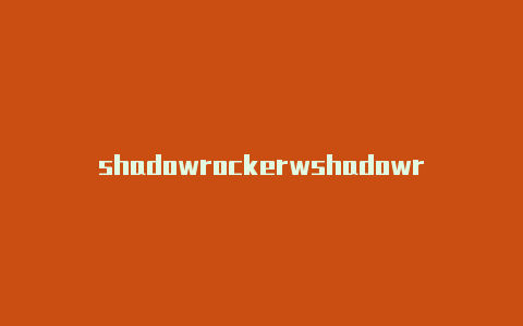 shadowrockerwshadowrockentindows